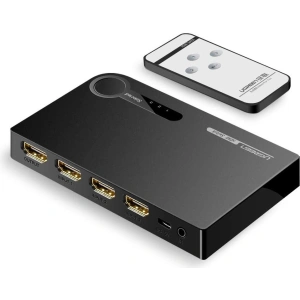 Rozdělovač UGREEN HDMI - 3x HDMI 3D 4K 7,5Gbps 36bit na kanál černý