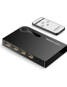 Hurtownia GSM - Rozdzielacz UGREEN HDMI - 3x HDMI 3D 4K 7,5Gbps 36bit na kanał czarny - UGR1355BLK - {ean13} - Hurt