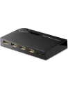 Hurtownia GSM - Rozdzielacz UGREEN HDMI - 3x HDMI 3D 4K 7,5Gbps 36bit na kanał czarny - UGR1355BLK - {ean13} - Hurt