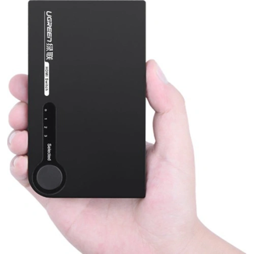 Rozdzielacz UGREEN HDMI - 3x HDMI 3D 4K 7,5Gbps 36bit na kanał czarny