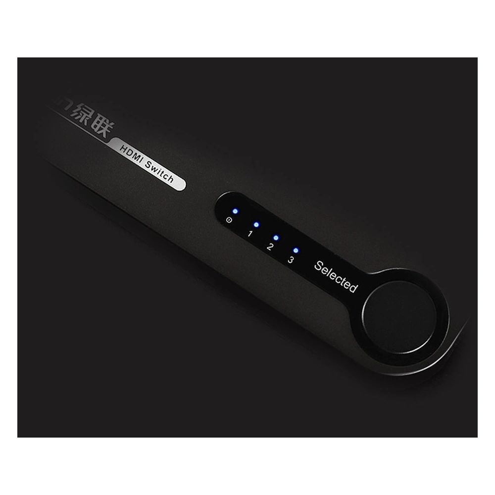 Hurtownia GSM - Rozdělovač UGREEN HDMI - 3x HDMI 3D 4K 7,5Gbps 36bit na kanál černý - UGR1355BLK - {ean13} - Hurt