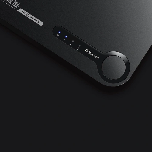 Rozdzielacz UGREEN HDMI - 3x HDMI 3D 4K 7,5Gbps 36bit na kanał czarny