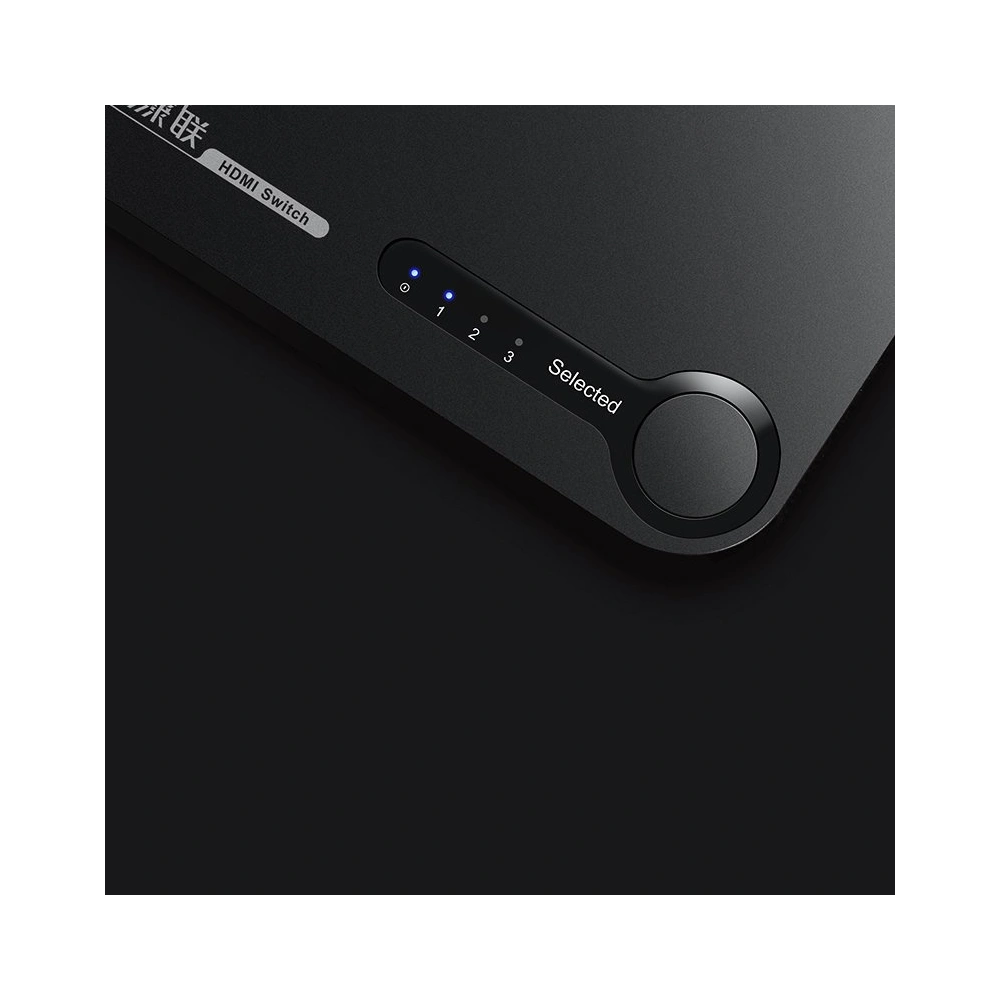 Hurtownia GSM - Rozdělovač UGREEN HDMI - 3x HDMI 3D 4K 7,5Gbps 36bit na kanál černý - UGR1355BLK - {ean13} - Hurt