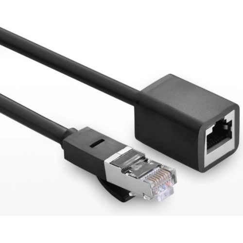 Przedłużacz UGREEN NW112 Ethernet RJ45 Cat 6 FTP 1000Mbps 5m czarny