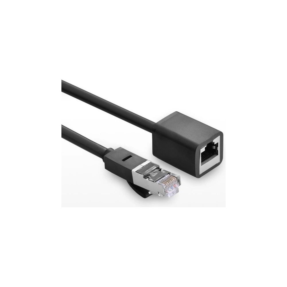 Hurtownia GSM - Prodlužovací kabel UGREEN NW112 Ethernet RJ45 Cat 6 FTP 1000Mbps 5m černý - UGR1356BLK - {ean13} - Hurt