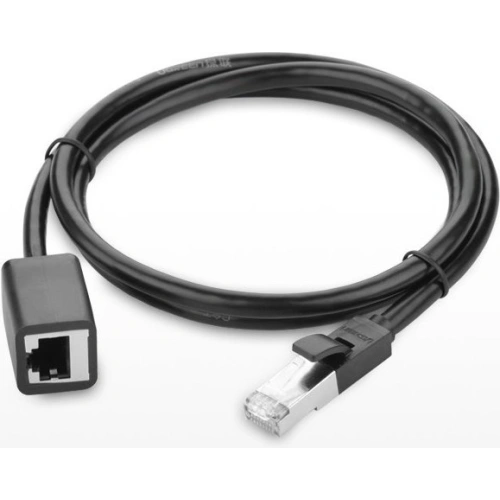 Przedłużacz UGREEN NW112 Ethernet RJ45 Cat 6 FTP 1000Mbps 5m czarny