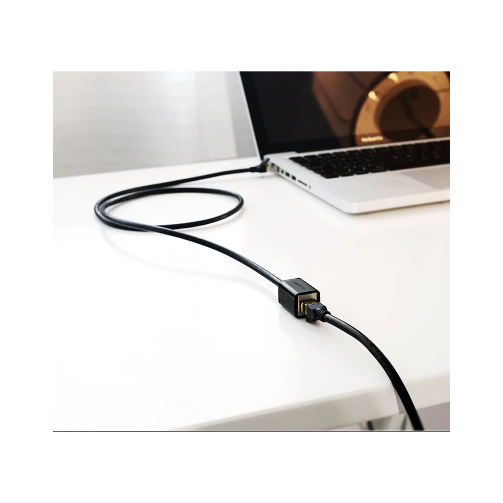 Hurtownia GSM - Prodlužovací kabel UGREEN NW112 Ethernet RJ45 Cat 6 FTP 1000Mbps 5m černý - UGR1356BLK - {ean13} - Hurt