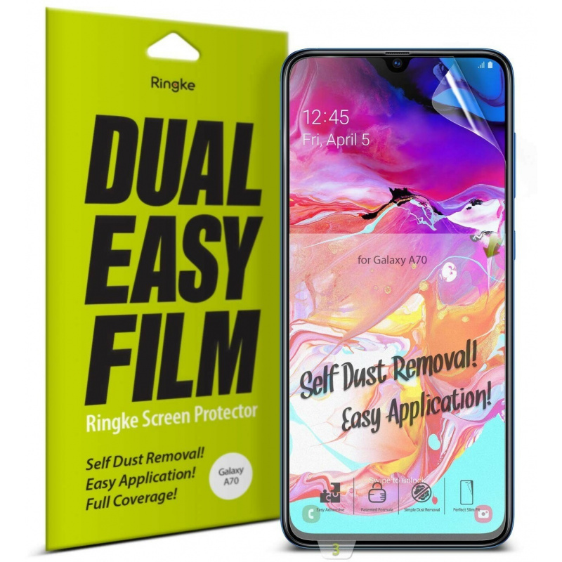 Ringke Dual Easy Full Cover Samsung Galaxy A70 Case Friendly