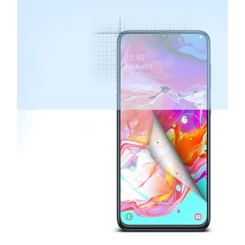 Folia Ringke Dual Easy Full Cover Samsung Galaxy A70 Case Friendly