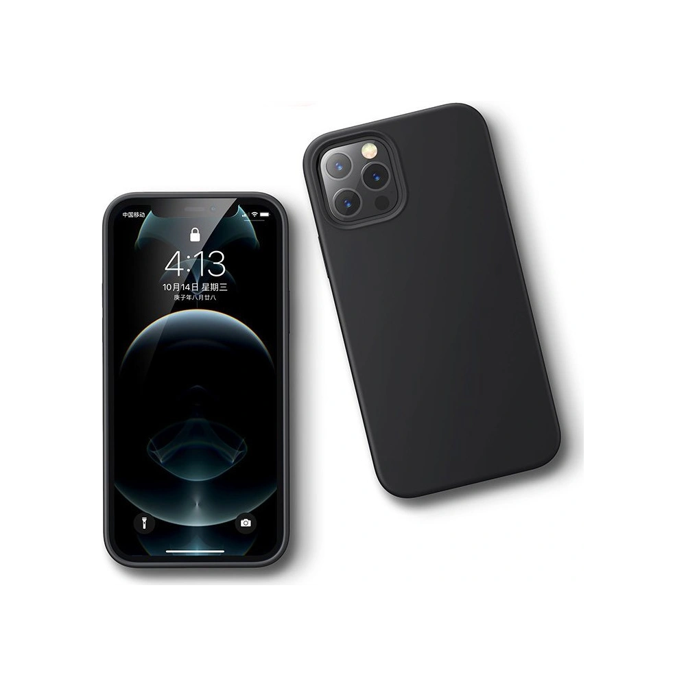 Hurtownia GSM - Etui UGREEN Protective Silicone Case Apple iPhone 12 Pro Max černé - UGR1362BLK - {ean13} - Hurt