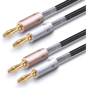 Wholesale UGREEN AV152 two-channel speaker cable with banana plug - UGR1363BAN - {ean13} - Hurt