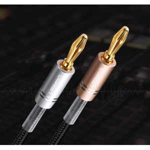 Wholesale UGREEN AV152 two-channel speaker cable with banana plug - UGR1363BAN - {ean13} - Hurt