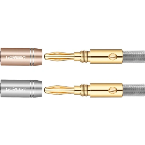 Kabel głośnikowy UGREEN AV152 dwukanałowy z wtykiem bananowym