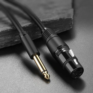 Hurtownia GSM - Kabel UGREEN AV131 XLR (żeński) - 6,35mm jack (męski) 5 m - UGR1366 - {ean13} - Hurt