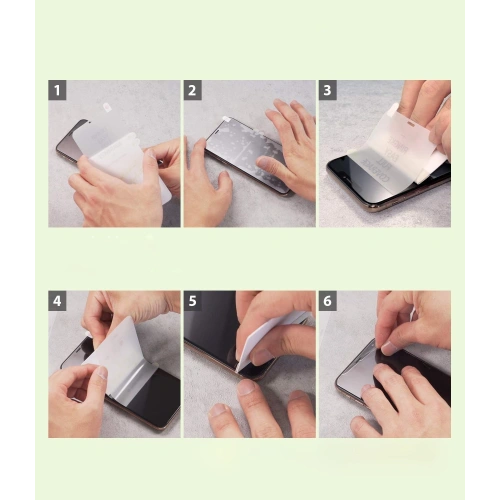 Folia Ringke Dual Easy Full Cover Samsung Galaxy A70 Case Friendly