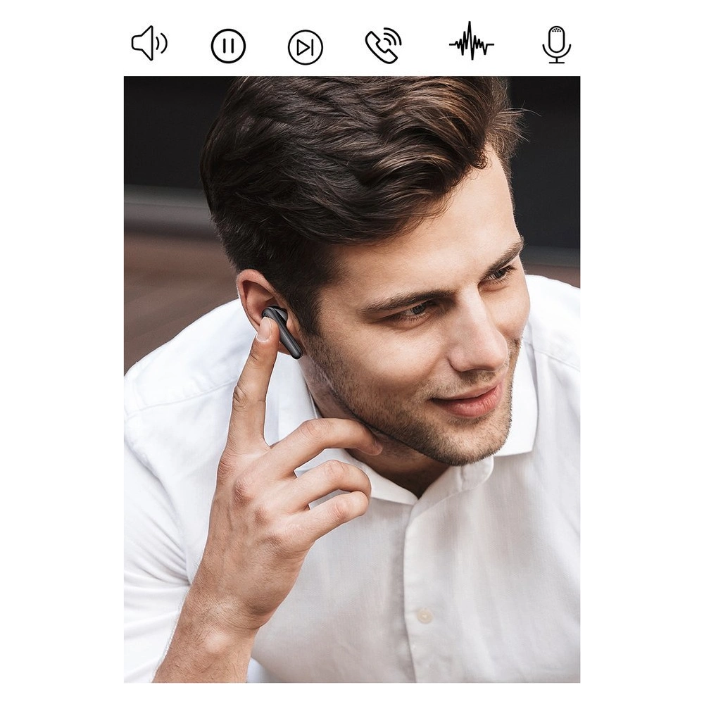 Hurtownia GSM - Bezdrátová sluchátka UGREEN WS111 HiTune T1 Bluetooth TWS Earbuds černá - UGR1367BLK - {ean13} - Hurt