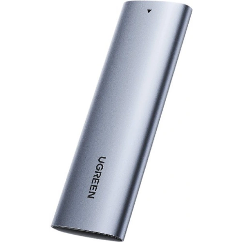 Obudowa dysku M.2 UGREEN CM400 USB 3.2 Gen 2 (SuperSpeed USB 10 Gbps) + kabel USB-C 0,5m szary