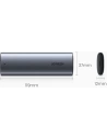 Hurtownia GSM - Obudowa dysku M.2 UGREEN CM400 USB 3.2 Gen 2 (SuperSpeed USB 10 Gbps) + kabel USB-C 0,5m szary - UGR1368GRY - {ean13} - Hurt