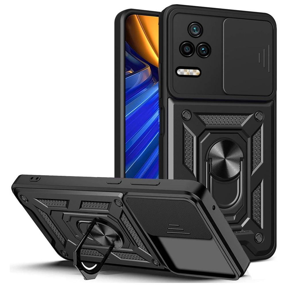 Hurtownia GSM - Etui Tech-Protect CamShield Pro POCO F4 5G černé - THP1171BLK - {ean13} - Hurt