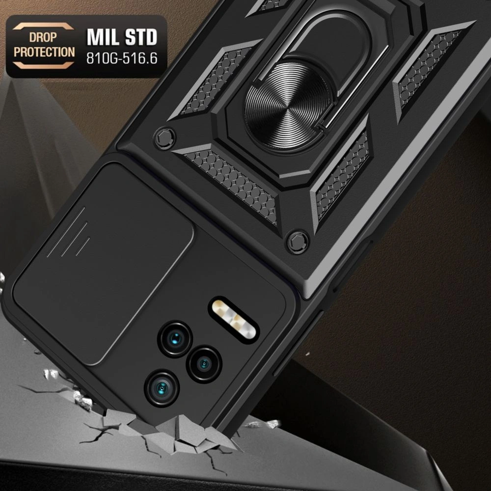Hurtownia GSM - Etui Tech-Protect CamShield Pro POCO F4 5G černé - THP1171BLK - {ean13} - Hurt