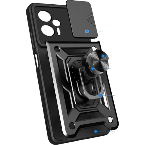 Etui Tech-Protect CamShield Pro POCO X4 GT Black