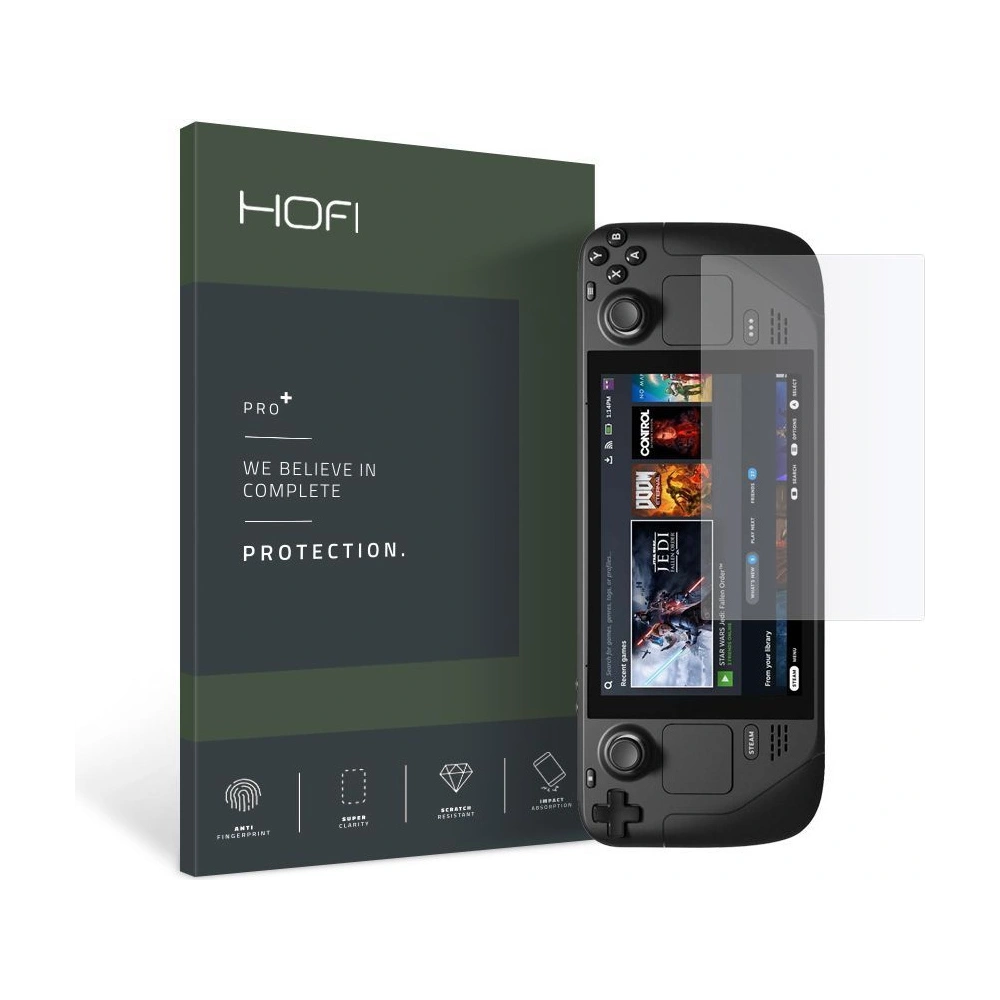 Hurtownia GSM - Sklo tvrzené Hofi Glass Pro+ Ventil Steam Deck LCD / OLED Čiré - HOFI247CL - {ean13} - Hurt