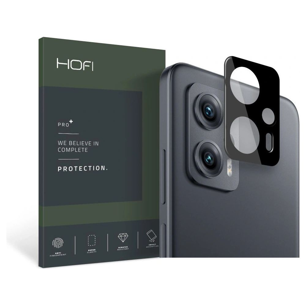 Hurtownia GSM - Sklo na objektiv fotoaparátu Hofi Cam Pro+ POCO X4 GT Black - HOFI250BLK - {ean13} - Hurt