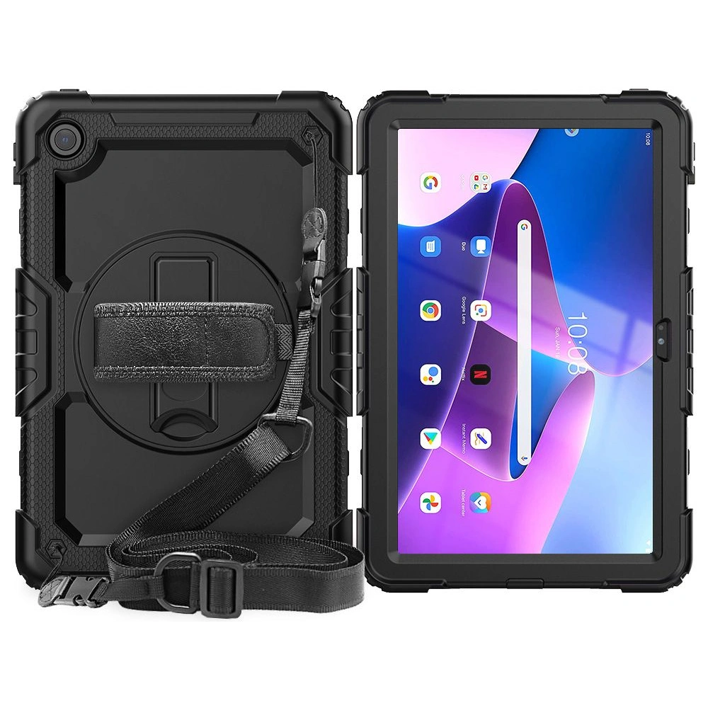 Hurtownia GSM - Etui Tech-Protect Solid360 Lenovo Tab M10 Plus 10.6 3. generace Černé - THP1176BLK - {ean13} - Hurt