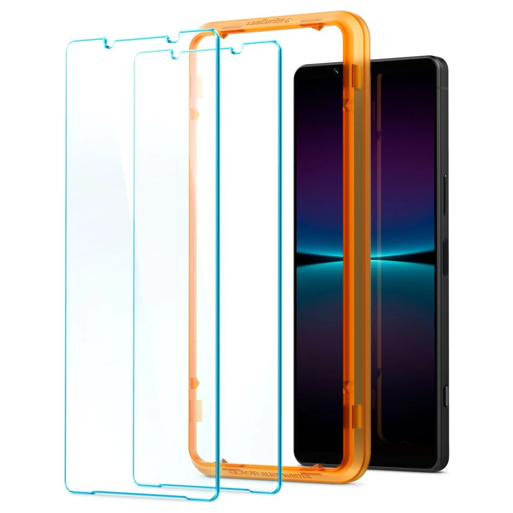 Hurtownia GSM - Tvrzené sklo Spigen GLAS.tR Slim AlignMaster Sony Xperia 1 IV [2 PACK] - SPN2276 - {ean13} - Hurt