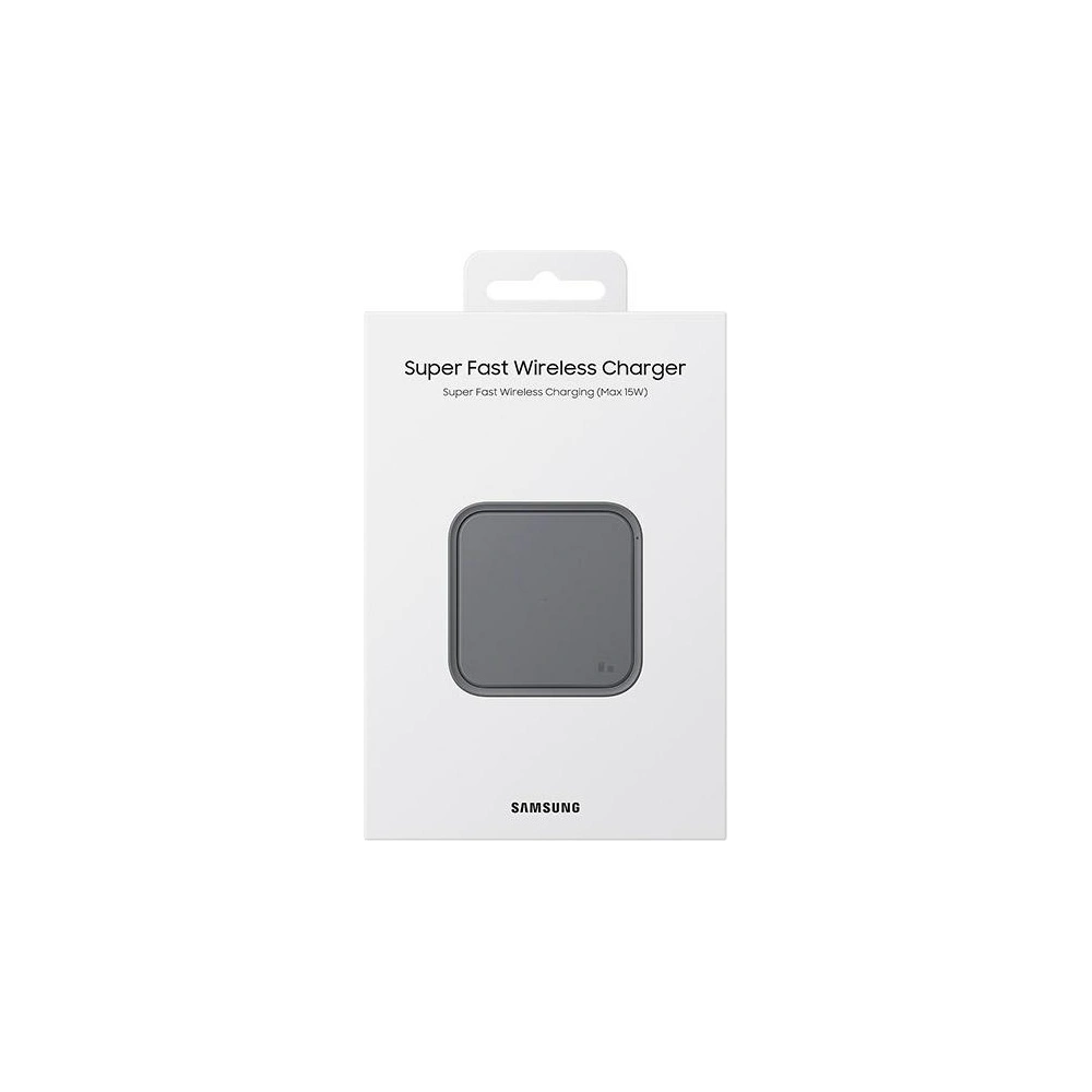 Hurtownia GSM - Indukční nabíječka Samsung EP-P2400BB Fast Charger 15W tmavě šedá/dark gray - SMG729GRY - {ean13} - Hurt