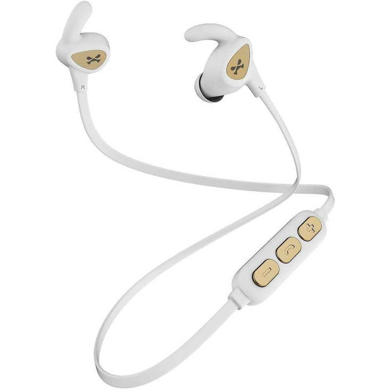 Ghostek Distributor - 643217502204 - GHO122WHTGLD - Ghostek Rush Bluetooth Earbuds White-Gold - B2B homescreen