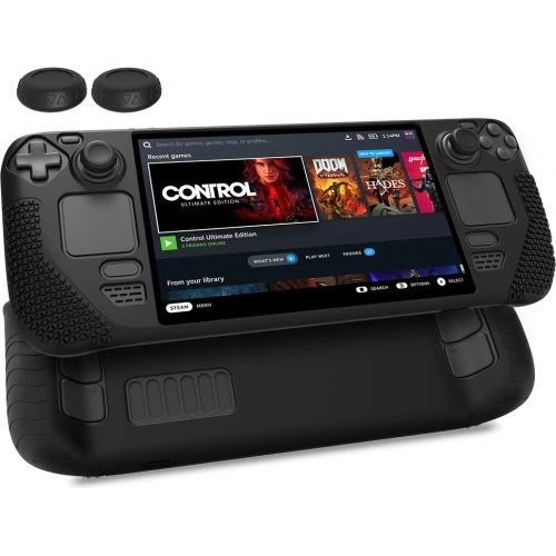 Etui Tech-Protect TPUCarbon Valve Steam Deck LCD / OLED Black