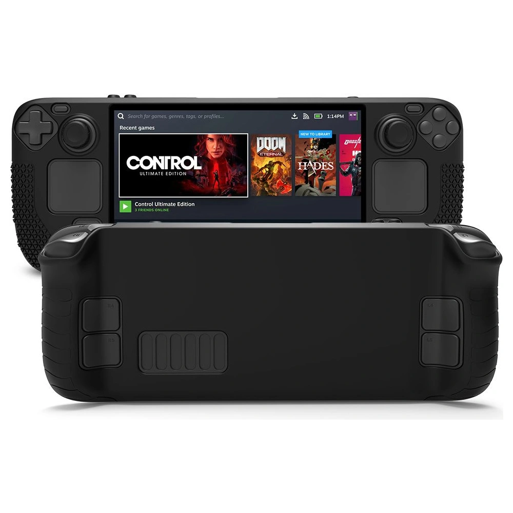 Hurtownia GSM - Etui Tech-Protect TPUCarbon Ventil Steam Deck LCD / OLED Černé - THP1177BLK - {ean13} - Hurt