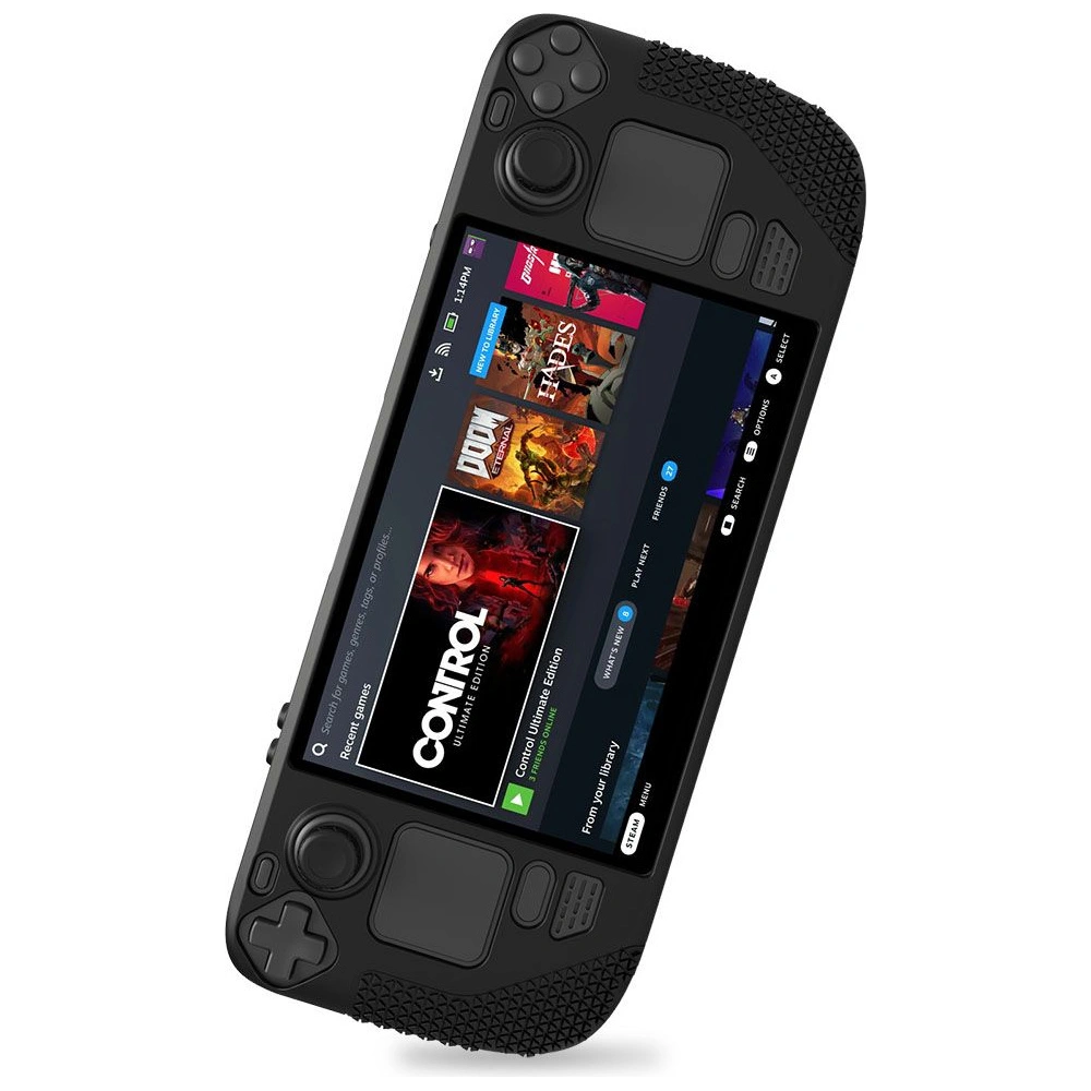 Hurtownia GSM - Etui Tech-Protect TPUCarbon Ventil Steam Deck LCD / OLED Černé - THP1177BLK - {ean13} - Hurt