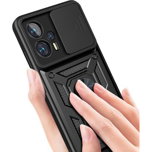 Etui Tech-Protect CamShield Pro POCO M4 Pro LTE Black