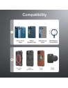 Hurtownia GSM - Uchwyt samochodowy ESR Halolock Cryoboost MagSafe Magnetic z wentylatorem chłodzącym Frosted Onyx - ESR499ONYX - {ean13} - Hurt