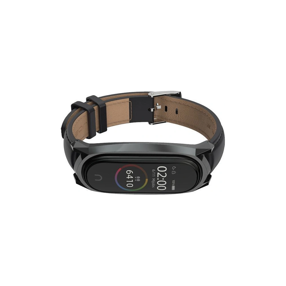Pásek Tech-Protect Herms Xiaomi Mi Band 7 Černý