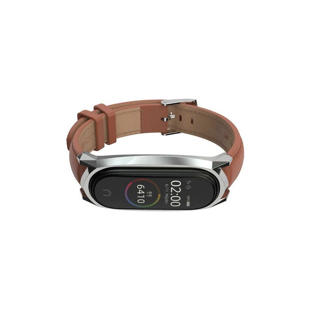 Hurtownia GSM - Pasek Tech-Protect Herms Xiaomi Mi Band 7 Hnědý - THP1182BRWN - {ean13} - Hurt