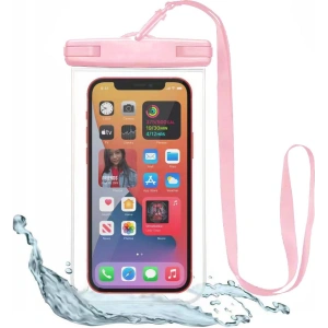 Uniwersalne wodoszczelne etui Tech-Protect Universal Waterproof Case Pink
