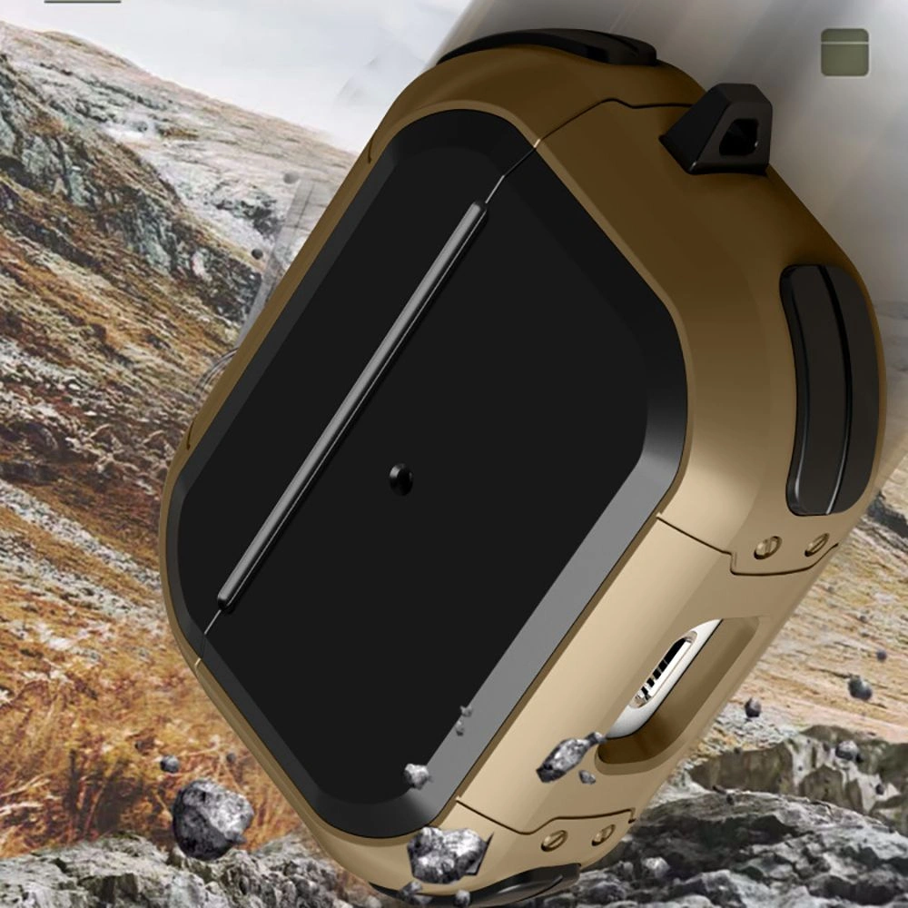 Hurtownia GSM - Etui Tech-Protect Rough Apple AirPods Pro 2/1 Vojenská zelená - THP1190GRN - {ean13} - Hurt