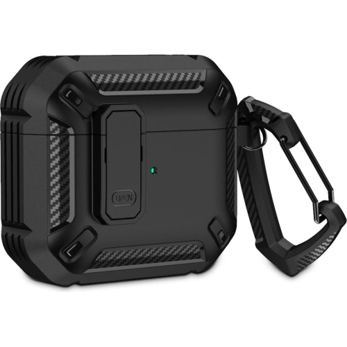 Etui Tech-Protect X-Carbo Apple AirPods Pro 2/1 Black