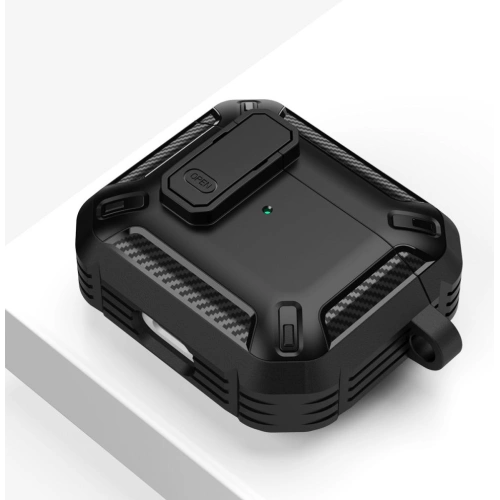 Etui Tech-Protect X-Carbo Apple AirPods Pro 2/1 Black