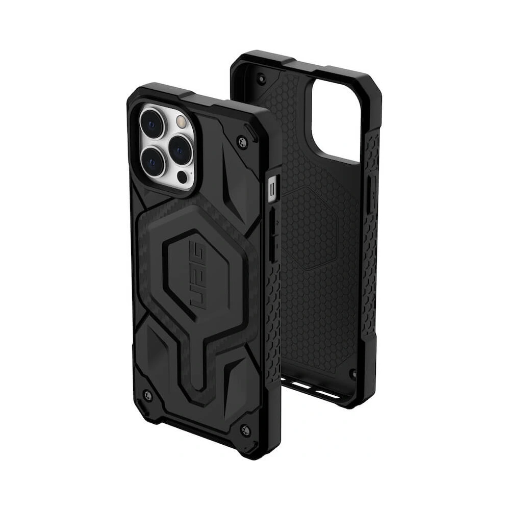 Etui UAG Monarch MagSafe iPhone 13 Pro (karbonová vlákna)