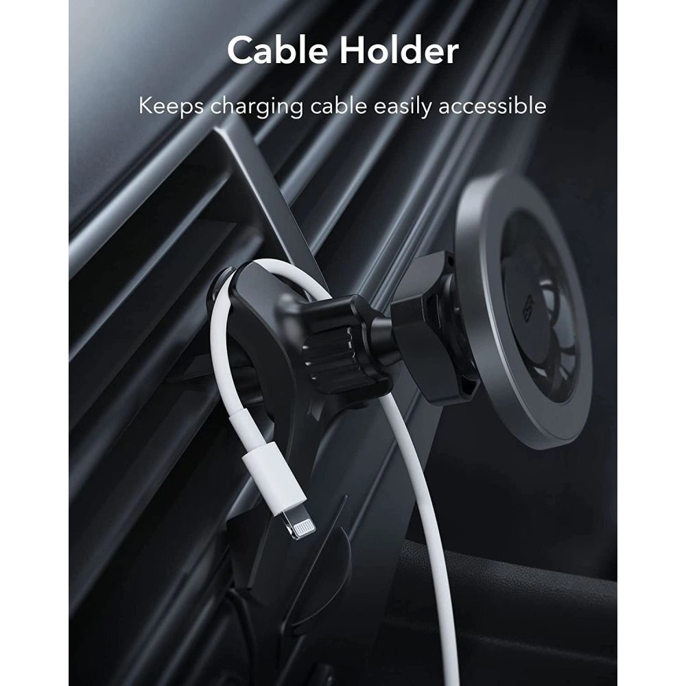 Wholesale ESR Halolock Magnetic MagSafe Vent Car Mount Metallic Grey - ESR500GRY - {ean13} - Hurt