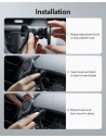 Hurtownia GSM - Uchwyt samochodowy ESR Halolock Magnetic MagSafe Vent Car Mount Metallic Grey - ESR500GRY - {ean13} - Hurt