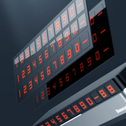 Parkingowa tabliczka z numerem telefonu Baseus Moonlight Box Series szary