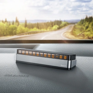 Wholesale Baseus Moonlight Box Series parking number plate with telephone number gray - BSU3460GRY - {ean13} - Hurt