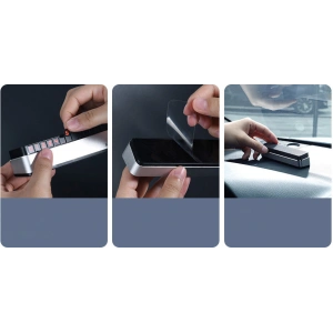 Hurtownia GSM - Parkingowa tabliczka z numerem telefonu Baseus Moonlight Box Series szary - BSU3460GRY - {ean13} - Hurt
