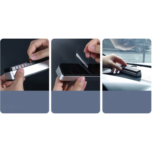 Parkingowa tabliczka z numerem telefonu Baseus Moonlight Box Series szary