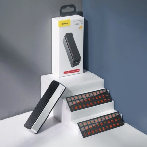 Hurtownia GSM - Parkingowa tabliczka z numerem telefonu Baseus Moonlight Box Series szary - BSU3460GRY - {ean13} - Hurt
